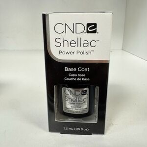 CND Shellac UV Base Coat .25oz /7.3ml Old Packaging Small Size